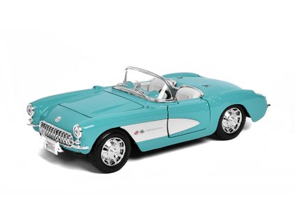 Chevrolet Corvette Spider 1957 1:24 - Maisto  Chevrolet Corvette - kovový model