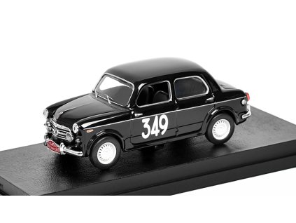 Fiat 1100 E #349 Rally Monte-Carlo 1955 Dunod/Sampigny 1:43 - Rio Models  Fiat 1100 E No.349 Rally Monte Carlo 1955 Dunod/Sampigny - model auta