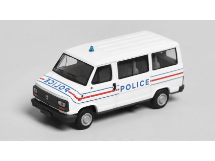 Peugeot J5 1982 Police 1:87 - Brekina  Peugeot J5 1982 Policie - model auta 1/87