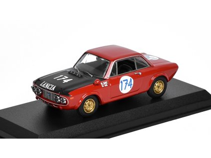 Lancia Fulvia HF #174 Targa Florio 1970 Munari/Maglioli 1:43 - Best Model  Lancia Fulvia HF No.174 Targa Florio 1970 Munari/Maglioli - kovový model auta