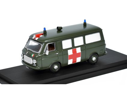 Fiat 238 Vojenská ambulance 1:43 - Rio Models  Fiat 238 Ambulanza Esercito Italiano 1970 - model auta