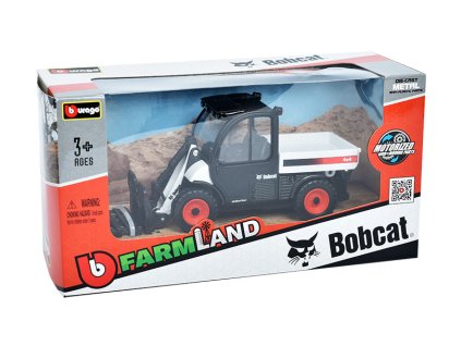 Bobcat 5600 Nakladač 1:50 - Bburago  Bobcat 5600 Loader - kovový model auta