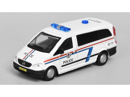 Mercedes-Benz Vito Police 1:50 - BBurago  Mercedes Vito Policie - kovový model auta