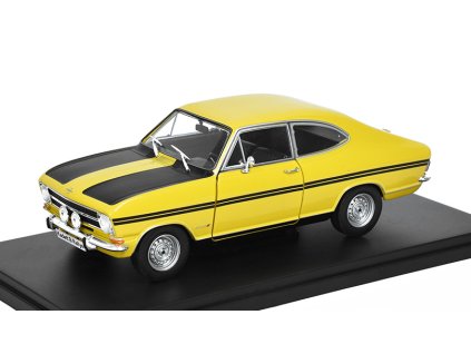 Opel Kadett B Rallye 1970 1:24 - Hachette časopis modelem  Opel Kadett B Rallye 1970 - kovový model
