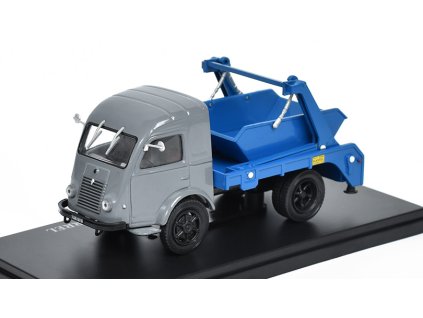 Renault 2,5 Tonnes Multibenne Marrel 1:43 - Hachette časopis s modelem  Renault 2500 KG Multibenne Marrel - kovový model