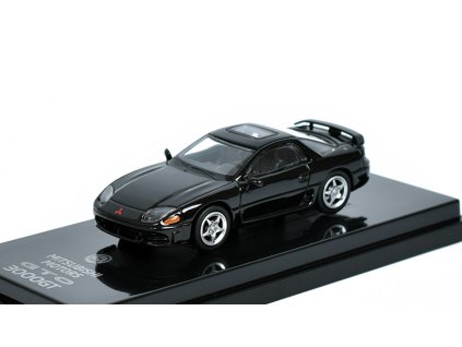 Mitsubishi 3000GT GTO černá 1:64 - PARAGON Models  Mitsubishi 3000 GT GTO - kovový model auta 1/64