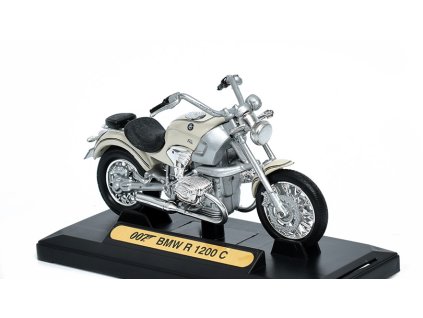 BMW R 1200 C 1997 James Bond Collection 1:18 - MotorMax  BMW R1200C 1997 Tomorrow never dies - model motorky