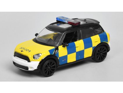 Mini Cooper Countryman 2011 Policie 1:43 - MOTORMAX  Mini Cooper Countryman 2011 Police - kovový model auta