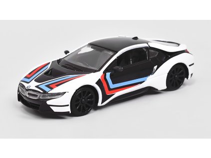 BMW i8 Coupe GT Racing 2018 1:43 - MOTORMAX  BMW i8 Coupe GT Racing 2018 - kovový model auta