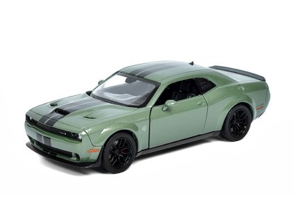 Dodge Challenger SRT Hellcat Widebody 2018 1:24 - MOTORMAX  Dodge Challenger SRT Hellcat Widebody 2018 - kovový model auta