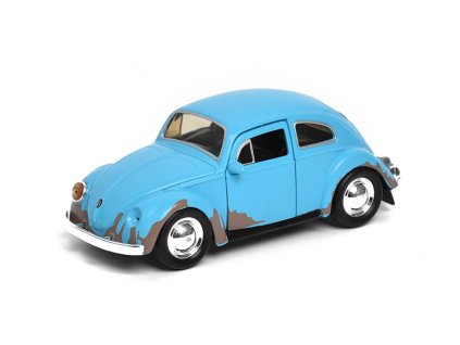 Volkswagen Beetle s figurkou Stitch 1:32 - Jada Toys  VW Beetle s kovovou figurkou Stitch 1/32