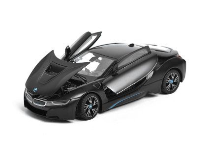 BMW i8 2015 černá 1:24 - Rastar  BMW i8 - kovový model