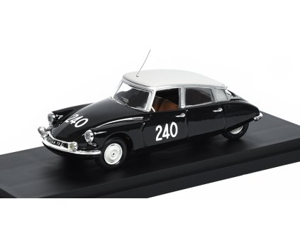 Citroen DS 19 #240 Mille Miglia 1957 1:43 - Rio Models  Citroen DS19 No.240 Mille Miglia 1957 - kovový model auta