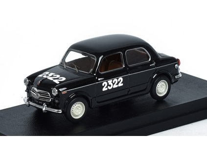 Fiat 1100/103 #2322 Mille Miglia 1955 Taliani/De Angelis 1:43 - Rio Models  Fiat 1100/103 No.2322 Mille Miglia 1955 Taliani/De Angelis - model auta