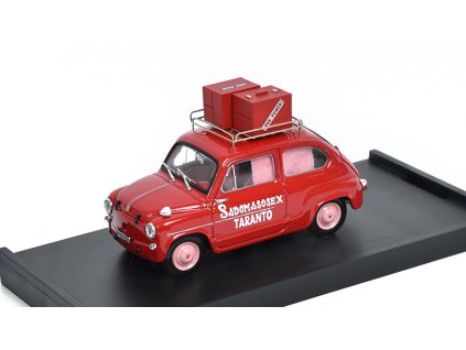 Fiat 600D 1975 Sadomasosex 1:43 - Brumm  Fiat 600 D 1975 - kovový model auta