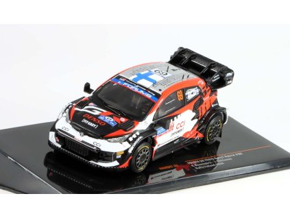 Toyota GR Yaris Rally 1 Hybrid #69 K.Rovanpera J.Halttunen 2024 1:43 - IXO Models  Toyota Yaris - kovový model
