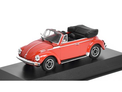 Volkswagen 1303 Cabriolet 1979 1:43 - MAXICHAMPS  VW 1303 Cabriolet 1979 - kovový model auta