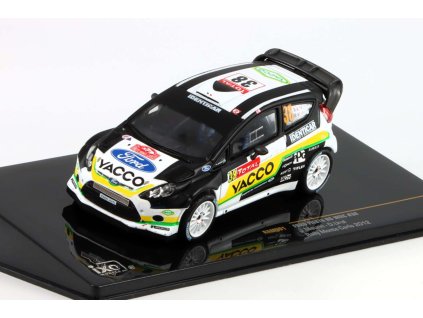 Ford Fiesta RS WRC #38 Rally Monte Carlo 2012 J.Mauri O.Ural 1:43 - IXO Models  Ford Fiesta - kovový model