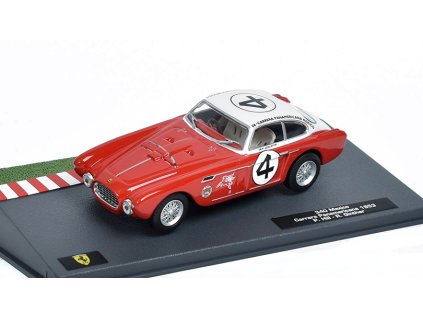 Ferrari 340 Mexico #4 Carrera 1953 1:43 - SpecialC časopis s modelem  Ferrari 340 Mexico No.4 Carrera Panamericana 1953 1:43 - kovový model auta