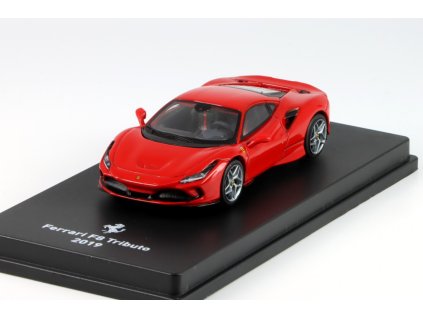 Ferrari F8 Tributo 2019 1:64 - Centauria časopis s modelem  Ferrari F8 - kovový model