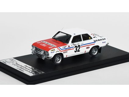 Opel Ascona A #32 Rally Monte-Carlo 1972 Beaumont/Biche 1:43 - Trofeu  Opel Ascona A No.32 2nd Rally Monte Carlo 1972 Beaumont/Biche - kovový model