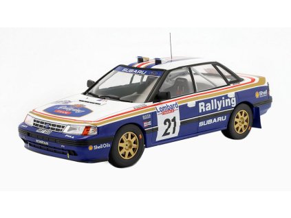 Subaru Legacy RS #21 RAC Rally 1991 McRae / Ringer 1:18 - IXO  Subaru Legacy RS N21 RAC Rally 1991 McRae, Ringer - kovový model auta