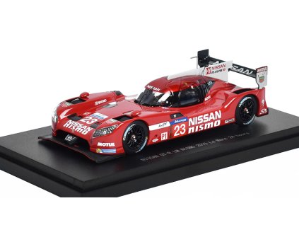 Nissan GT-R LM Nismo #23 2015 Launch version 1:43 - Ebbro  Nissan GTR LM Nismo No.23 Launch version - kovový model auta