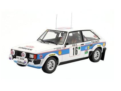 Talbot Sunbeam Lotus #16 Rally Monte Carlo 1981 G.Frequelin 1:18 - IXO Models  Talbot Sunbeam Lotus N16 Rally Monte Carlo 1981 G. Frequelin - kovový model auta