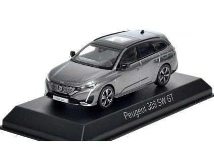 Peugeot 308 SW GT 2021 1:43 - NOREV  Peugeot 308 SW GT 2021 - kovový model auta
