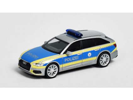 Audi A6 Avant Polizei 1:87 - Herpa  Audi A6 Avant Policie - model auta 1/87