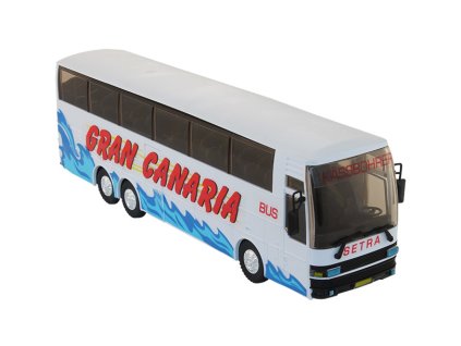 Autobus Setra S 215 HDHK Gran Canaria - stavebnice 1:48 - Monti System  Kassbohrer Setra S-215 HDHK Gran Canaria - Model KIT