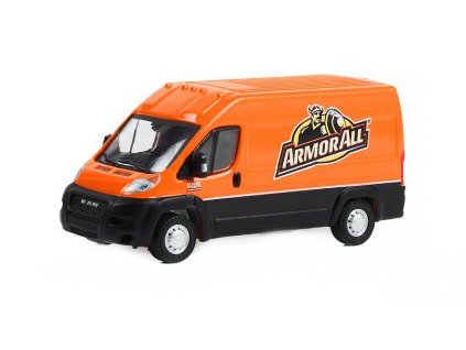 RAM ProMaster 2500 Cargo High Roof 2020 Armor All 1:64 - GreenLight  Ram Pro Master 2500 Cargo High Roof 2020 Armor All - kovový model 1/64