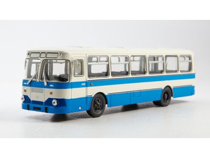 LIAZ-677M 1:43 - Sovetskij avtobus  LIAZ 677 M - kovový model autobusu