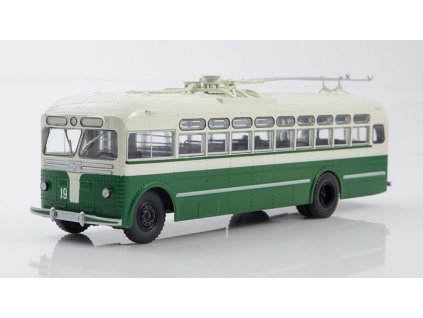 Trolejbus MTB-82D 1:43 - Sovetskij avtobus  MTB 82D Trolejbus - kovový model