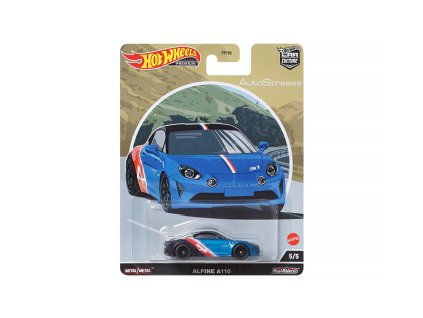 Alpine A110 1:64 - Hot Wheels  Alpine A 110 - model auta 1/64
