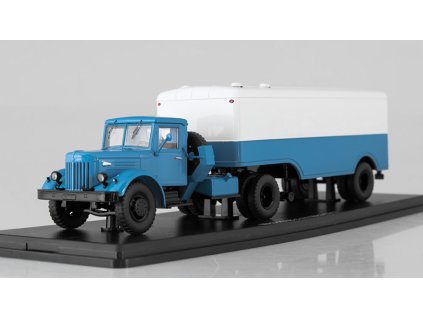 MAZ-200V s navěsem MAZ-5217 1:43 - SSM  MAZ 200V s návěsem MAZ 5217 - kovový model auta