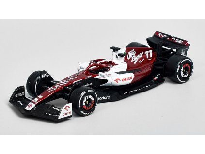 Alfa Romeo F1 C42 Orlen Racing #77 2022 1:43 - Bburago  Alfa Romeo F1 C 42 Orlen Racing N77 2022 - kovový model auta