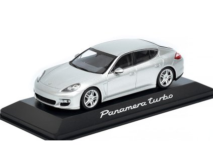 Porsche Panamera Turbo 2009 1:43 - Minichamps  Porsche Panamera Turbo 2009 - kovový model auta 1/43