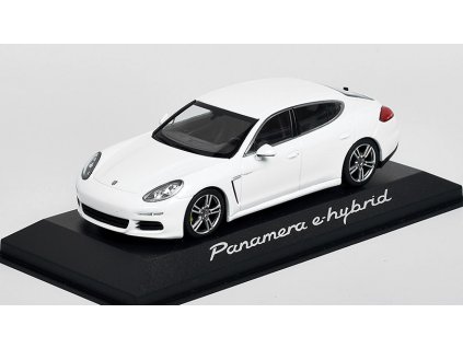 Porsche Panamera E-Hybrid 2013 1:43 - Minichamps  Porsche Panamera S E Hybrid 2013 - kovový model auta 1/43