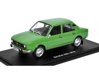 Škoda 105L 1978 1:24 - časopis Nezapomenutelné auta #37 s modelem  Škoda 105 L 1978 - kovový model auta
