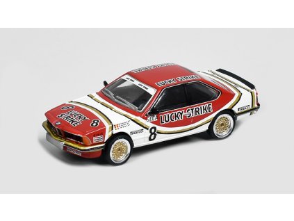BMW 635 CSi #8 Spa 1983 1:87 - Brekina  BMW 635CSi N8 Spa 1983 Lucky Strike - sběratelský  model auta 1/87