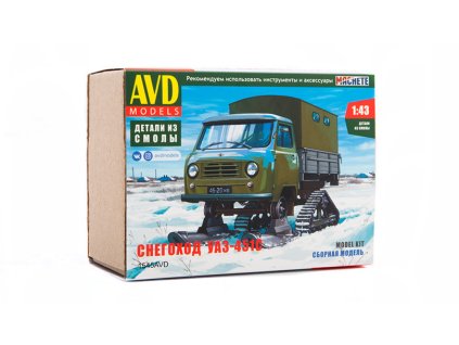 UAZ-451S Terenni vozidlo 1:43 - AVD  UAZ 451S - stavebnice KIT