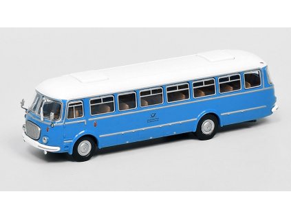 JZS Jelcz 043 1964 Německá Pošta Studiotechnik 1:87 - Brekina  Škoda 706 RTO / JZS Jelcz 043 German Post Studiotechnik 1:87 - model autobusu