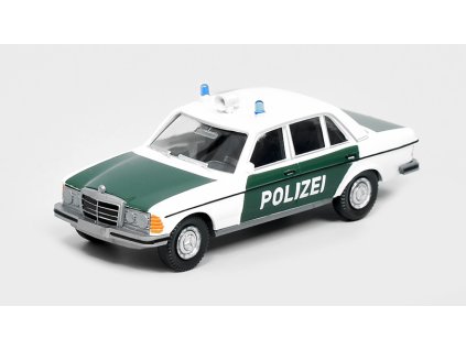 Mercedes 240 D ( W123 ) Policie 1:87 - Wiking  Mercedes-Benz 240D W123 Policie - sběratelský model