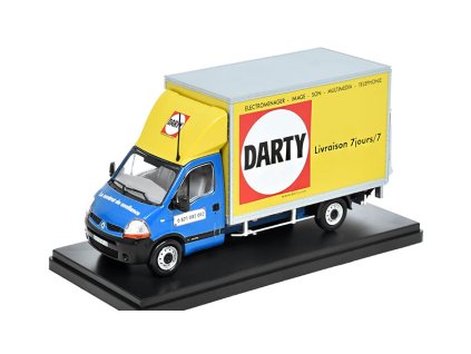 Renault Master Darty 1:43 - Hachette časopis s modelem  Renault Master - kovový model