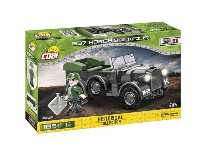 Horch 901 KFZ.15 1937 Německé terénní vozidlo - stavebnice 1:35 - COBI  Německé terénní vozidlo HORCH 901 KFZ.15 1937 - Model KIT