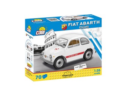 Fiat Abarth 595 - stavebnice 1:35 - COBI  Fiat Abarth 595 - Model KIT
