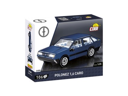 FSO Polonez 1,6 Caro - stavebnice 1:35 - COBI  FSO Polonez 1.6 Caro - Model KIT