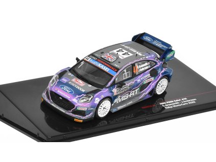Ford Puma Rally1 #44 Rallye Monte-Carlo 2022 Greensmith 1:43 - IXO Models  Ford Puma Rally 1 No.44 Rallye Monte Carlo 2022 Greensmith / Andersson - kovový model auta