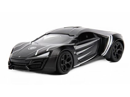 Lykan Hypersport 2017 z filmu Černý panter 1:32 - Jada Toys  Lykan Hypersport 2017 Black Panter 1/32